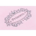 Prosop brodat cu manusa bebelus Princess pink Fillikid