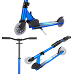 Trotineta fete cu 2 roti pliabila - Scooter Deluxe Blue