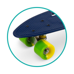 Skateboard copii, Qkids, Galaxy - Lemon