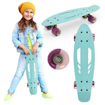 Skateboard copii, Qkids, Galaxy - Light Blue