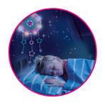 Set creativ copii - Capcana de vise cu ghirlanda luminoasa cu tematica galaxie