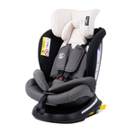 Scaun Auto Tweety Plus DELUXE BUF BOOF MandaraGrey cu Isofix rotativ 360 grade 0 36 kg