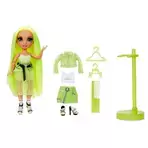 Papusa Rainbow High, Karma Nichols, Neon, Seria 2