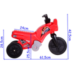 Motocicleta premergator Mochtoys, rosu