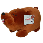 Jucarie din plus spandex Grizzly Sleepy, We Bare Bears, 26 cm