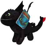 Jucarie din plus Toothless negru, Dragons, 25 cm