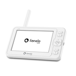 Lionelo - Video monitor Babyline 6.2, Conexiune Wi-Fi, Pana la 8h de functionare, Comunicare bidirectionala, Senzor de temperatura, Alb