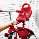 Tricicleta pliabila Radio Flyer Fold 2 Go Red, 1-3 ani
