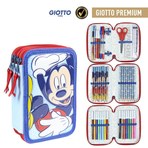 Penar echipat Mickey Mouse cu 3 compartimente, 43 piese