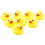 Set 8 ratuste din cauciuc pentru baie, 5.5x5.5x4 cm