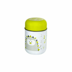 Termos pentru alimente solide, Food, Cu lingurita inclusa, 300 ml, BPA Free, Bbluv, Lime