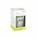 Termos pentru alimente solide, Food, Cu lingurita inclusa, 300 ml, BPA Free, Bbluv, Lime