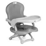 Scaun de Masa CAM Smarty, Inaltime Ajustabila, Varsta 6-36 luni, Pliabil, Centura de Siguranta in 3 Puncte, Gri