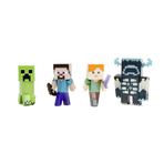 JADA MINECRAFT SET 4 FIGURINE METALICE 6.5CM