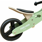 Bicicleta/tricicleta fara pedale din lemn, 2 in 1, Functie de bicicleta echilibru, Scaun reglabil, Roti ajustabile, Manere antiderapante, Varsta 1-3 ani, Free2Move, Mint