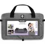 Patut pliabil compact de calatorie Dooky TRAVELLER Grey Melange