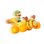 Nintendo Mario - Masinuta cu figurina inclusa, Luigi