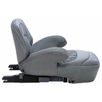 Inaltator auto, Cosmo Plus I-Size, Cu isofix, Cu spatar inaltat si cotiere, Potrivit pentru copiii intre 125 si 150 cm sau intre 25 si 36 Kg, FreeON, Conform cu standardul european de securitate ECE R129, Gray