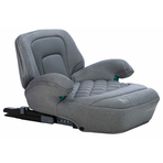 Inaltator auto, Cosmo Plus I-Size, Cu isofix, Cu spatar inaltat si cotiere, Potrivit pentru copiii intre 125 si 150 cm sau intre 25 si 36 Kg, FreeON, Conform cu standardul european de securitate ECE R129, Gray
