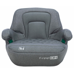 Inaltator auto, Cosmo Plus I-Size, Cu isofix, Cu spatar inaltat si cotiere, Potrivit pentru copiii intre 125 si 150 cm sau intre 25 si 36 Kg, FreeON, Conform cu standardul european de securitate ECE R129, Gray
