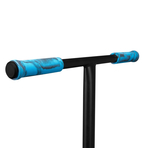 Lionelo - Trotineta Whizz, Pentru Acrobatii, Rulmenti ABEC-9, Sistemul de compresie IHC 9, 20 - 100 kg, Conform cu standardul european de securitate EN14619, Albastru