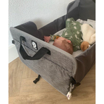 Patut pliabil compact de calatorie Dooky TRAVELLER Grey Melange