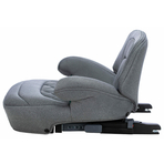 Inaltator auto, Cosmo Plus I-Size, Cu isofix, Cu spatar inaltat si cotiere, Potrivit pentru copiii intre 125 si 150 cm sau intre 25 si 36 Kg, FreeON, Conform cu standardul european de securitate ECE R129, Gray