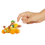 Nintendo Mario - Masinuta cu figurina inclusa, Luigi