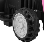 Tractor electric cu remorca, roz