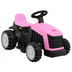 Tractor electric cu remorca, roz