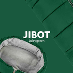 Petite&Mars - Sac de iarna pentru carucior, landou sau scaun auto Jibot, 100x48 cm, Impermeabil, Cu elemente reflectorizante, Extensibil, 3 in 1, Green