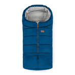 Petite&Mars - Sac de iarna pentru carucior, landou sau scaun auto Jibot, 100x48 cm, Impermeabil, Cu elemente reflectorizante, Extensibil, 3 in 1, Albastru