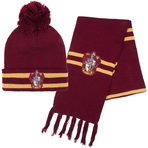 Set caciula dublata si fular Harry Potter Gryffindor, 4 - 8 ani