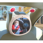 Oglinda muzicala auto pentru supraveghere copil Benbat Oly Beige