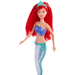 Papusa Simba Steffi Love Sparkle Mermaid 29 cm cu lumini