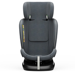 Scaun Auto Tweety Plus DELUXE BUF BOOF iSIZE Grey cu Isofix rotativ 360 grade 40-150 cm
