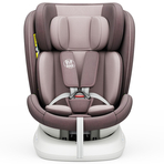 Scaun Auto Tweety Plus DELUXE BUF BOOF iSIZE LightRed cu Isofix rotativ 360 grade 40-150 cm