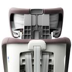 Scaun Auto Tweety Plus DELUXE BUF BOOF iSIZE LightRed cu Isofix rotativ 360 grade 40-150 cm