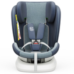 Scaun Auto Tweety Plus DELUXE BUF BOOF iSIZE Blue cu Isofix rotativ 360 grade 40-150 cm