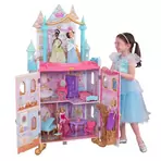 Castel de joaca din lemn pentru papusi Disney Princess