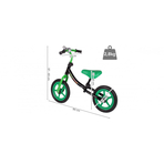 Bicicleta fara pedale MalPlay, verde