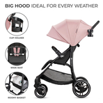 CARUCIOR SPORT KINDERKRAFT TRIG2, PINK