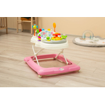 Premergator cu scaun rotativ 360° maxim 12 Kg Toyz STEPP Roz