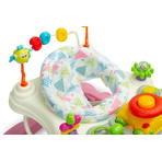 Premergator cu scaun rotativ 360° maxim 12 Kg Toyz STEPP Roz