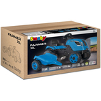 Tractor cu pedale si remorca Smoby Farmer XL albastru