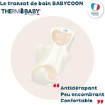 Hamac de baie BABYCOON Thermobaby MARRON GLACE