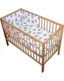 Lenjerie patut Hubners Bufnite 4 piese multicolor