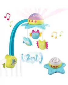 Carusel muzical Smoby Cotoons Star 2 in 1