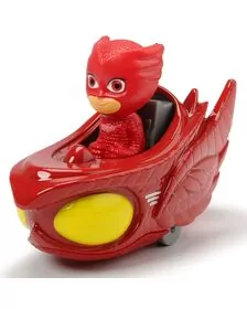 Masina Dickie Toys Eroi in Pijama Owl-Glider cu figurina