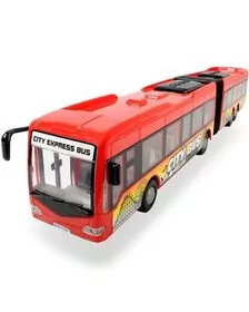 Autobuz Dickie Toys City Express Bus rosu